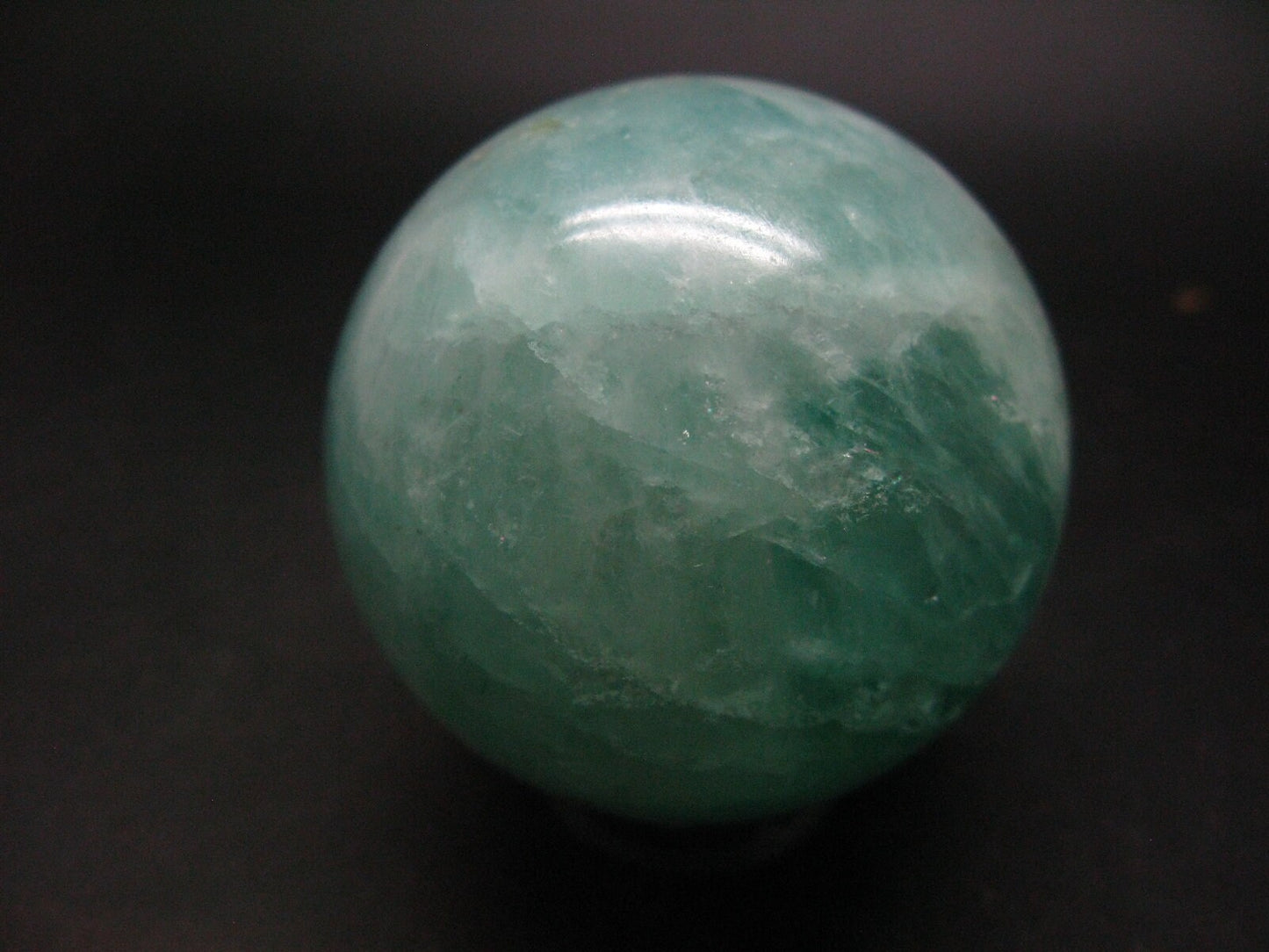 Genuine Blue Aquamarine Sphere Ball From Brazil - 2.3" - 301 Grams