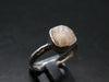 Phenakite Phenacite Crystal Silver Ring From Nigeria - Size 8 - 2.14 Grams