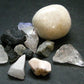 Synergy 12 Set Phenakite Moldavite Natrolite Petalite Danburite Tektite Scolecite Herderite Tanzanite Brookite 53.09 Gr