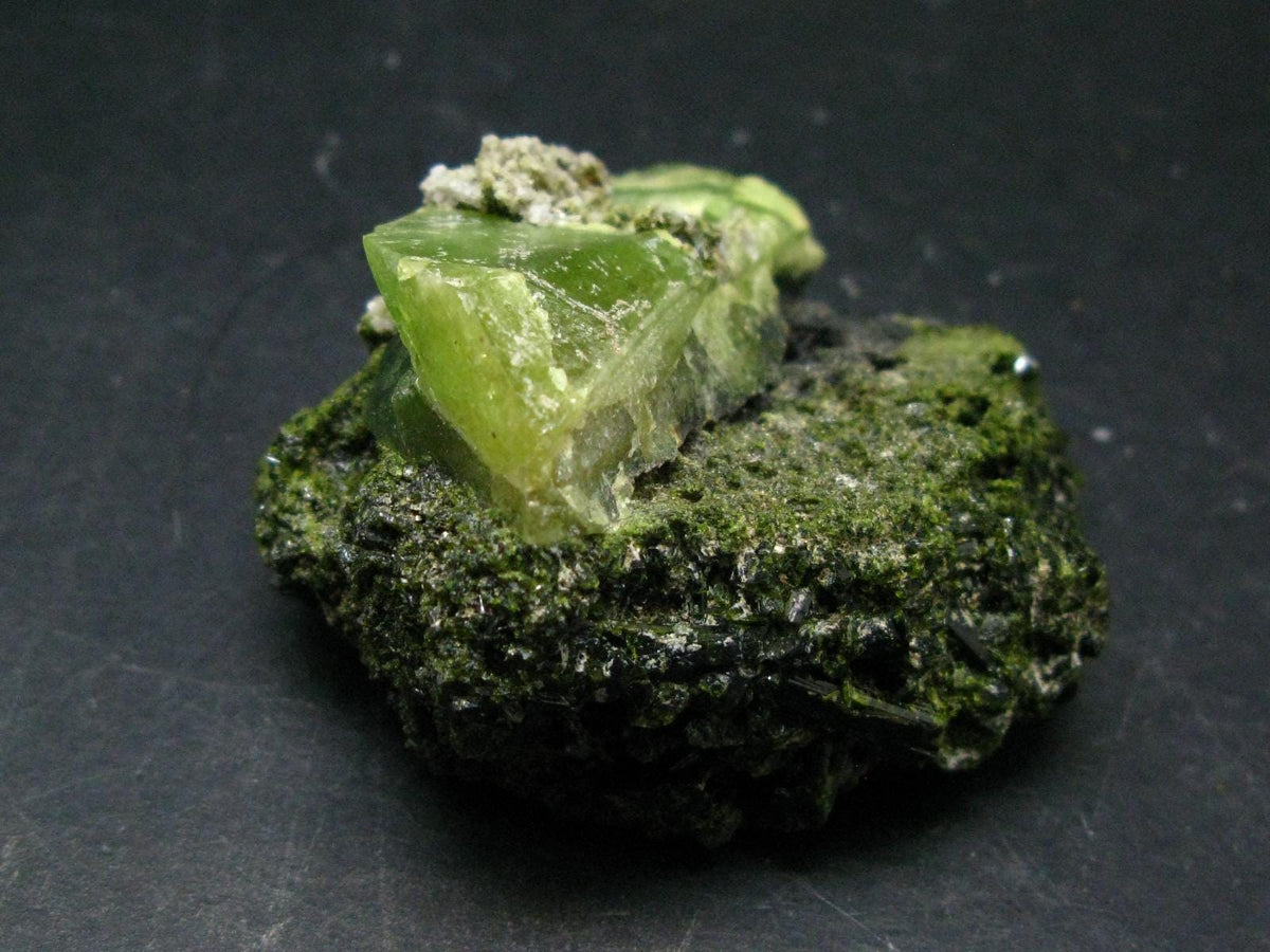 Rare Titanite Sphene Crystal Cluster From Madagascar - 2.4"