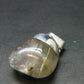 Rutilated Quartz Silver Pendant From Brazil - 1.0"