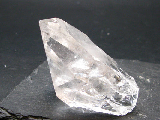 Record Keeper Lemurian Seed Quartz Crystal From Brazil - 2.5"