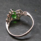Helenite Gaia Stone Gem Sterling Silver Ring From Washington - Size 9 - 1.19 Carats