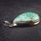 Rare Variscite Sterling Silver Pendant from Utah - 1.5" - 6.80 Grams