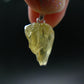 Heliodor (Yellow Beryl) Crystal Silver Pendant From Brazil - 0.9" - 1.73 Grams