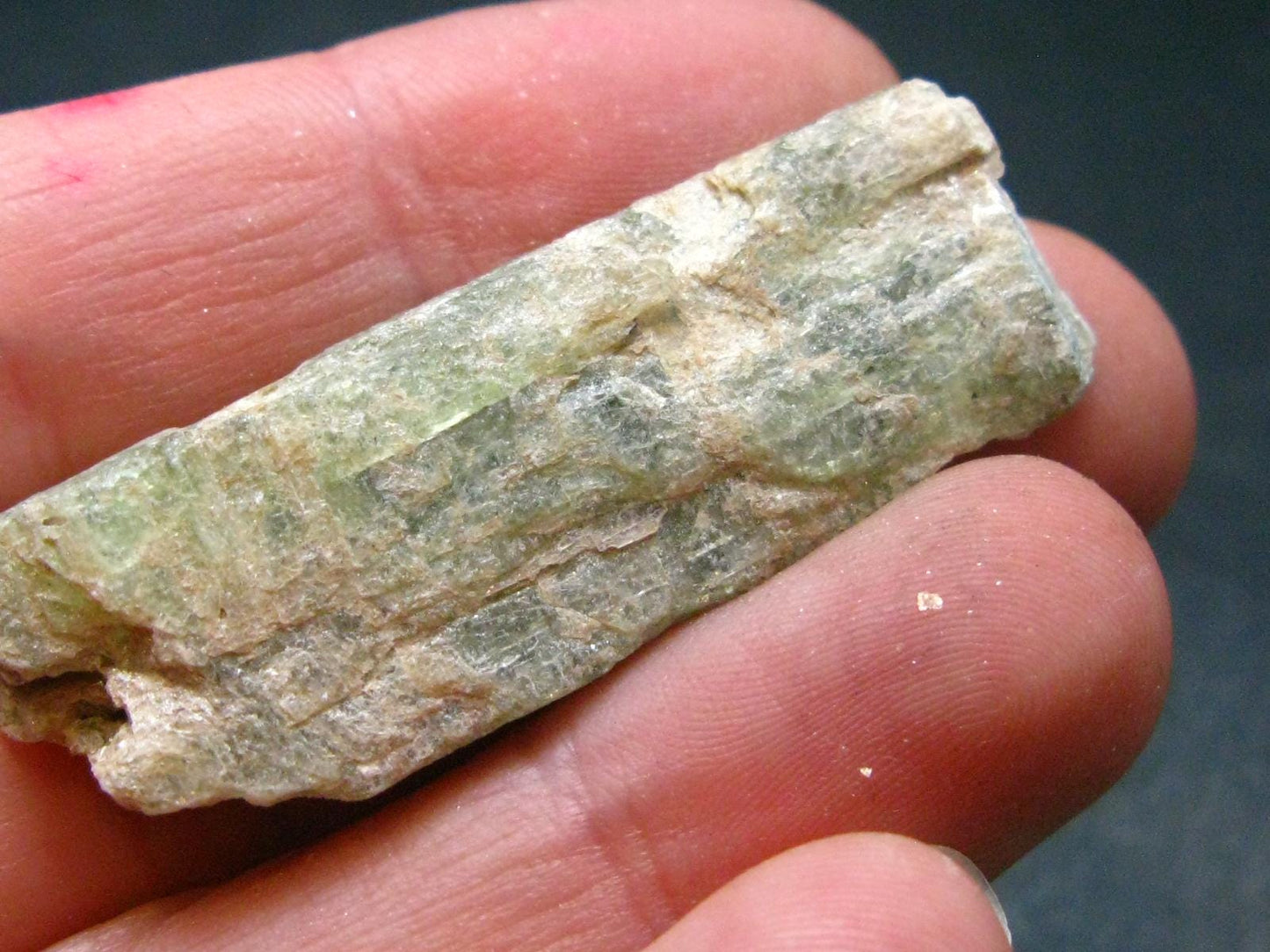 Green Kyanite Crystal From Brazil - 1.7" - 9.52 Grams