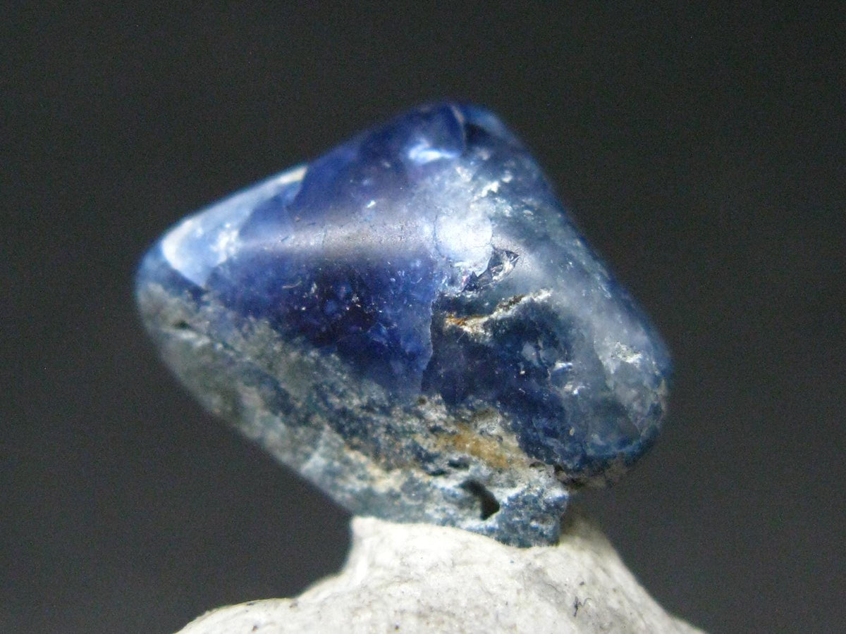 Gem Benitoite Polished Stone From California - 5.11 Carats - 14x11mm