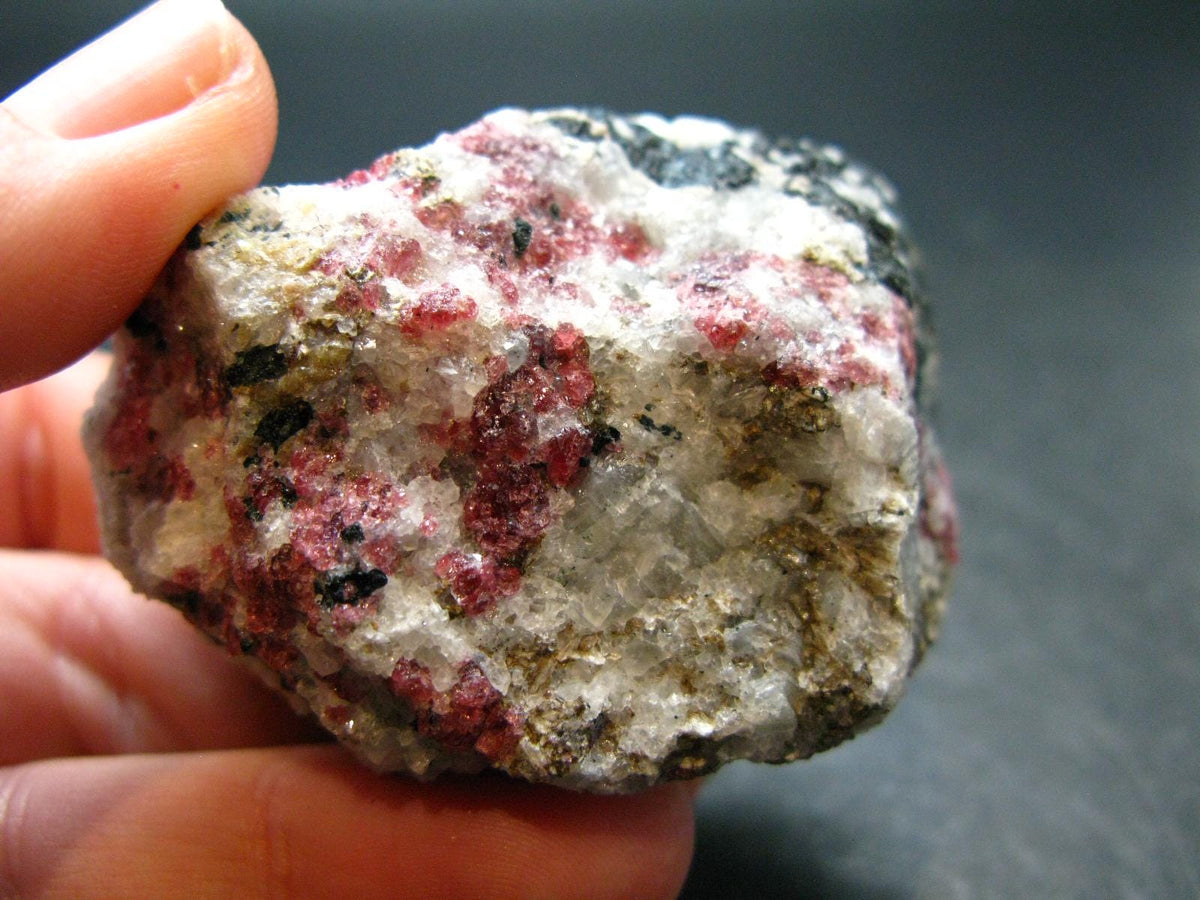 Rare Red Eudialyte from Quebec, Canada - 2.2" - 92.29 Grams