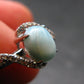 Larimar AAA Quality Sterling Silver Ring - Size 9.25 - 2.70 Grams