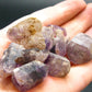 Lot Of 10 Rare Brandenberg Brandberg Amethyst Quartz Crystals From Namibia - 40.0 Grams