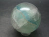 Gem Purple + Green Fluorite Sphere from China - 1.6"