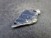 Covellite Crystal Silver Pendant From Montana USA - 1.3" - 2.35 Grams