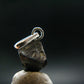 Magnetite Crystal Silver Pendant From Bolivia - 0.9" - 2.94 Grams