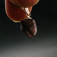Rare Zircon Crystal Silver Pendant From Tanzania - 0.7" - 1.88 Grams