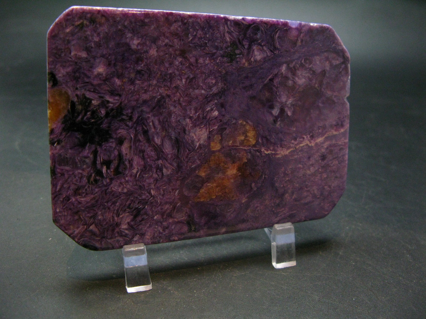 Large Nice Charoite Slab from Russia - 136.38 Grams - 3.8"