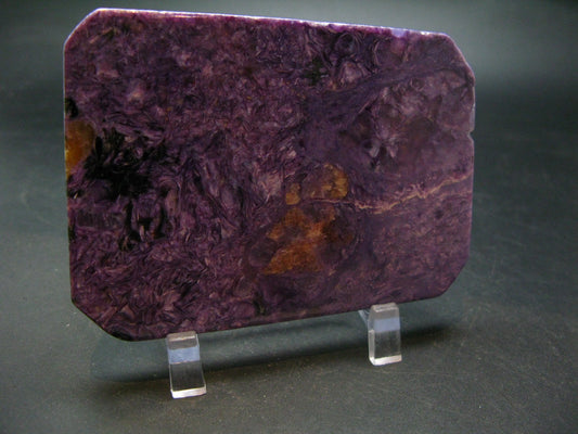 Large Nice Charoite Slab from Russia - 136.38 Grams - 3.8"