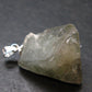Green Herderite Silver Pendant From Pakistan - 1.2" - 7.60 Grams
