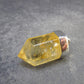 Yellow Citrine Sterling Silver Pendant from Brazil - 1.2" - 5.87 Grams