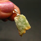 Very Rare Phosphophyllite Silver Pendant From Bolivia - 1.0" - 1.77 Grams