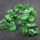 Lot of 25 Chrome Diopside Crystals From Russia