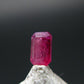Beautiful Rare Gem Bixbite Red Beryl Emerald Cut Stone From Utah USA - 0.25 Carats - 4.3x2.9mm