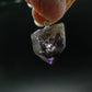 Rare Brandenberg Brandberg Amethyst Quartz Silver Pendant From Namibia - 1.0" - 4.53 Grams