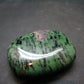 Ruby In Zoisite Tumbled Stone From Tanzania - 1.5" - 25.06 Grams