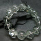 Prasiolite Green Amethyst Genuine Bracelet ~ 7 Inches ~ 17mm Round Beads