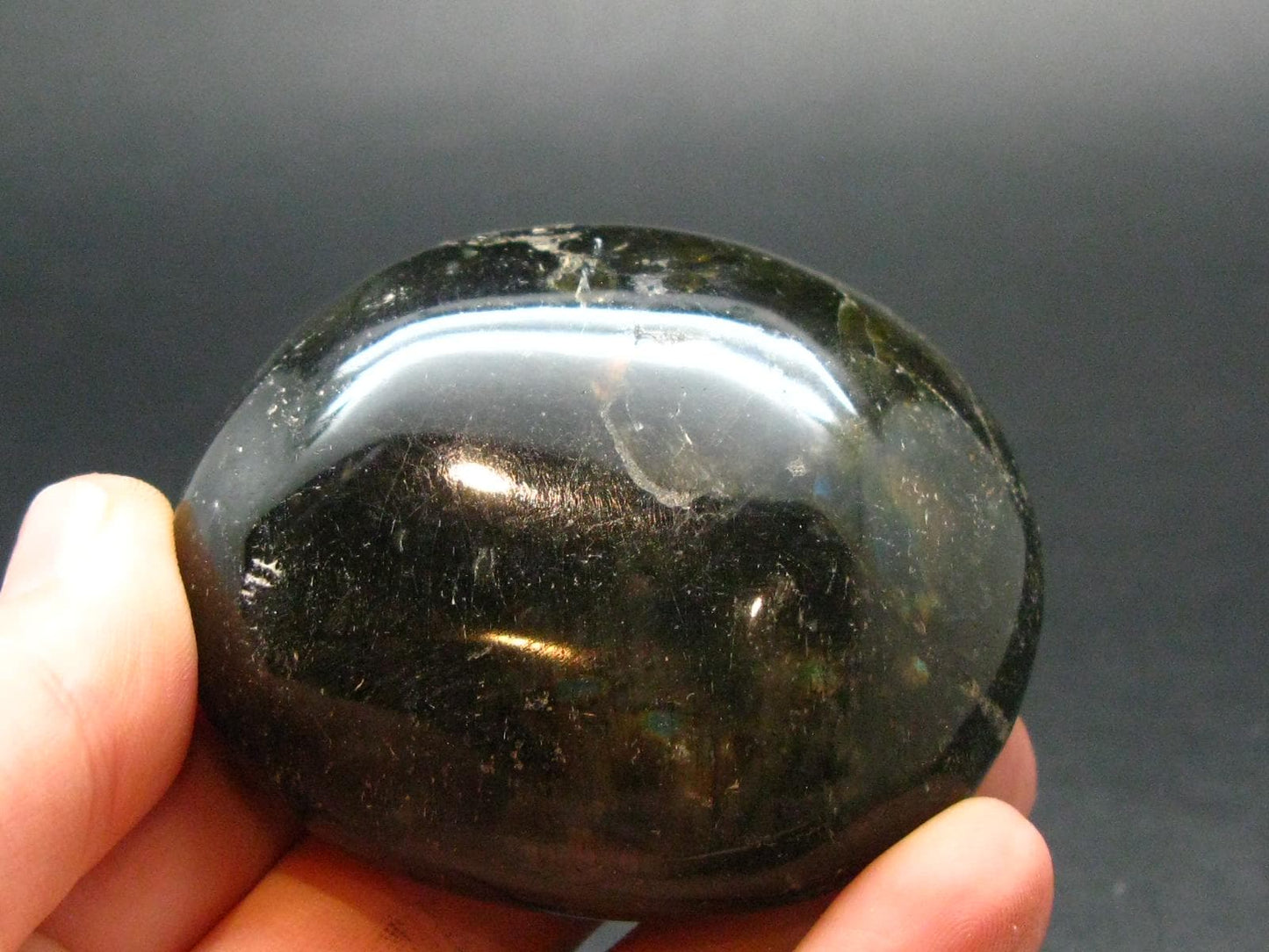 Labradorite Polished Stone from Madagascar - 2.1"