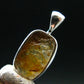 Rare Herderite Crystal Silver Pendant from Brazil - 0.7" - 1.36 Grams