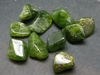 Lot of 10 genuine tumbled Vesuvianite Idocrase from India