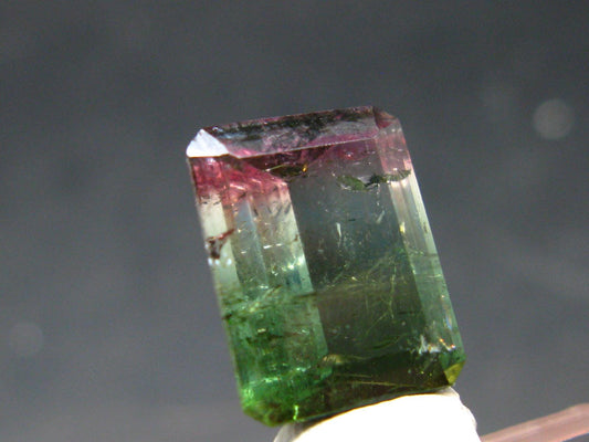 Watermelon Tourmaline Cut Stone Gem From Brazil - 7.27 Carats - 13x10mm