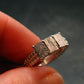 Muonionalusta Meteorite Sterling Silver Ring from Sweden - 3.36 Grams - Size 8