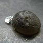 Colombianite Pseudotektite Silver Pendant from Colombia - 3.55 Grams - 1.0"