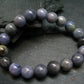 Tanzanite Genuine Bracelet ~ 7 Inches ~ 10mm Round Beads