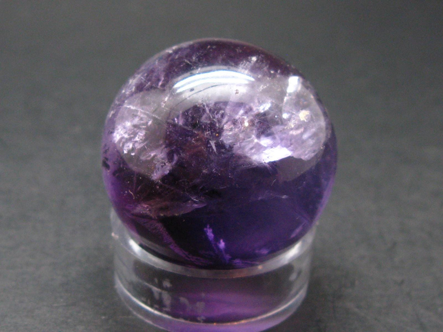 Ametrine Sphere Ball From Bolivia - 1.4" - 63.78 Grams