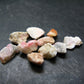 Lot of 10 Rare Pink Tugtupite Raw Pieces From Greenland - 5.0 Grams