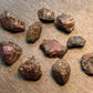 Lot of 10 Rare Alexandrite Chrysoberyl Crystals From Brazil - 46.45 Carats