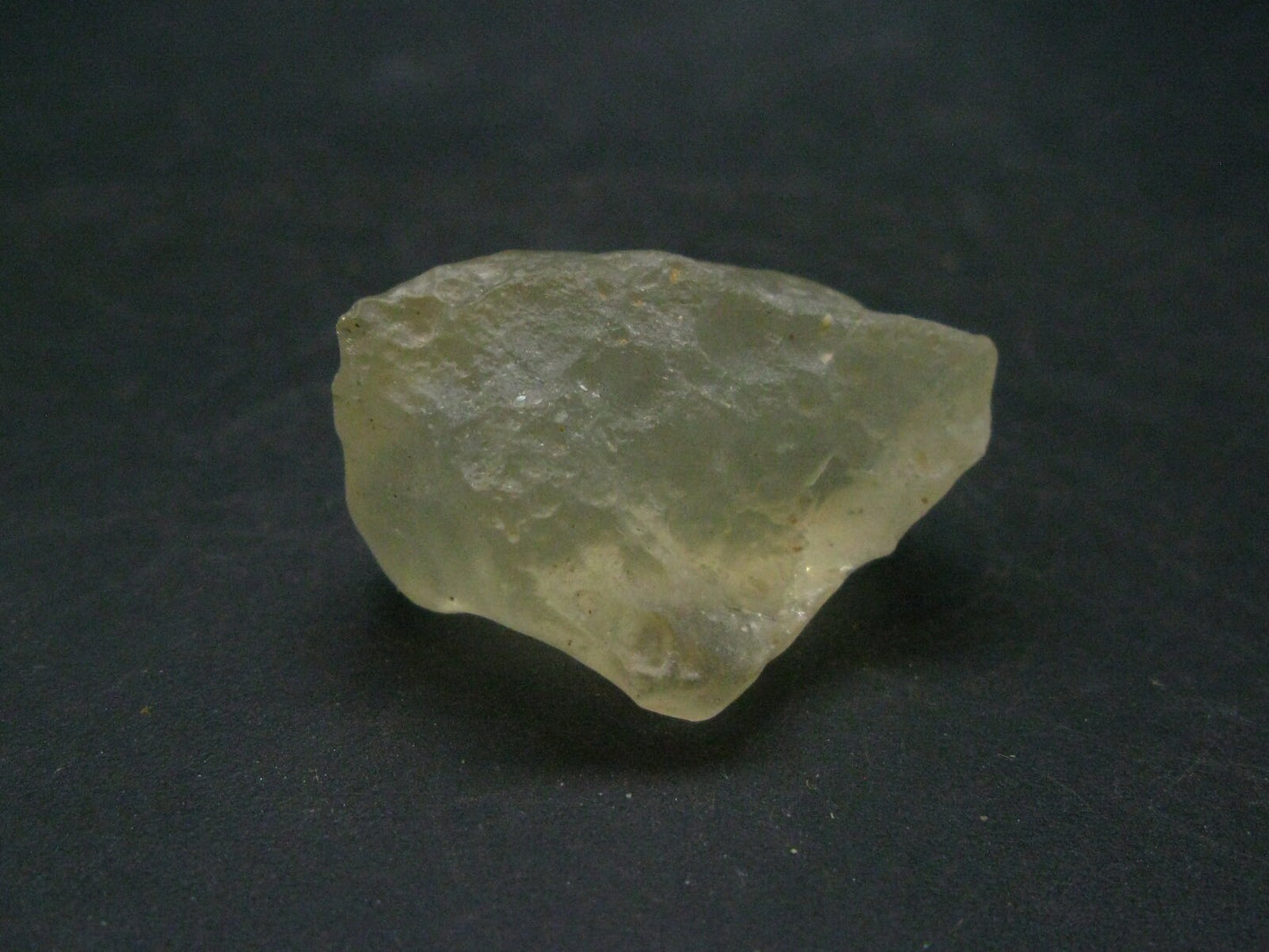 Nice Gem Libyan Tektite Glass From Libya - 12.22 Grams - 1.3"
