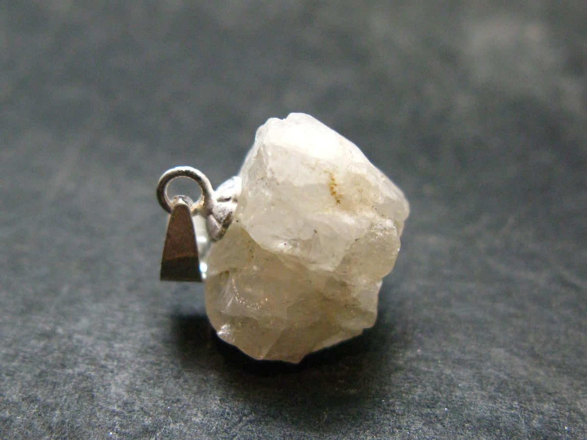 Phenakite Phenacite Crystal Silver Pendant From Nigeria - 0.7" - 2.0 Grams