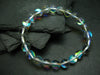 Angel Aura Quartz Genuine Bracelet ~ 7 Inches ~ 8mm Round Beads