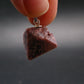 Spinel Crystal Silver Pendant From Vietnam - 0.8" - 4.85 Grams