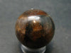 Chiastolite Variety of Andalusite Sphere from China - 0.9" - 20.2 Grams
