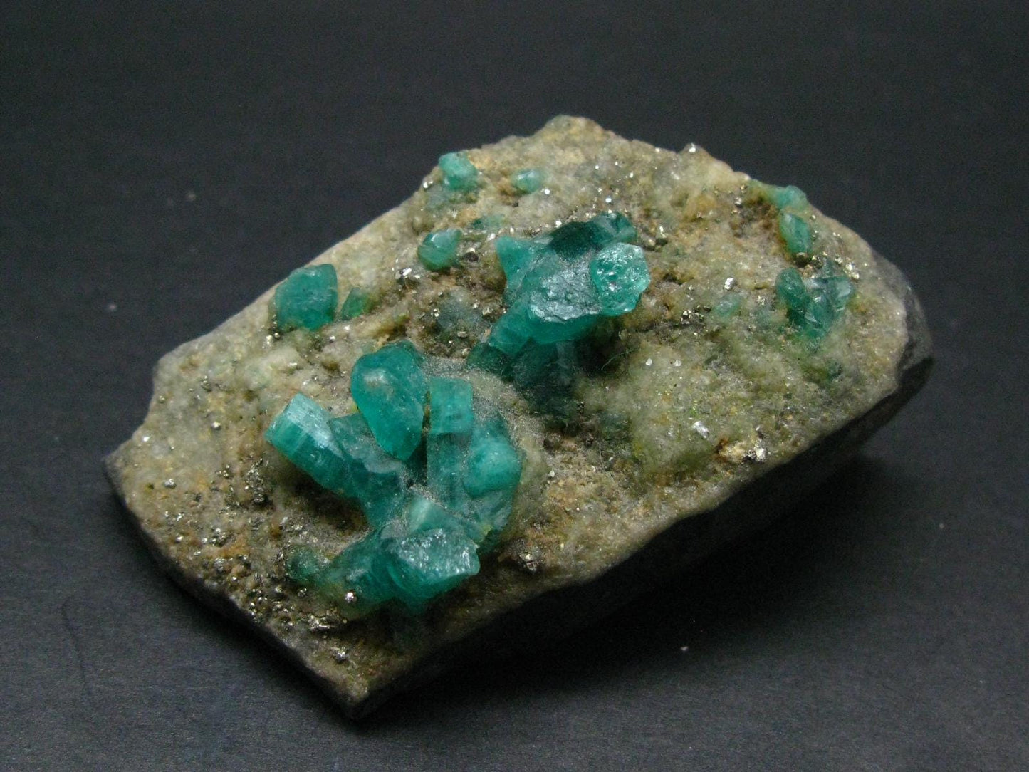 Emerald Beryl Crystal On Matrix From Colombia - 3.2"