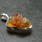 Zincite Zinkite Crystal 925 Silver Pendant From Poland - 0.9" - 3.64 Grams