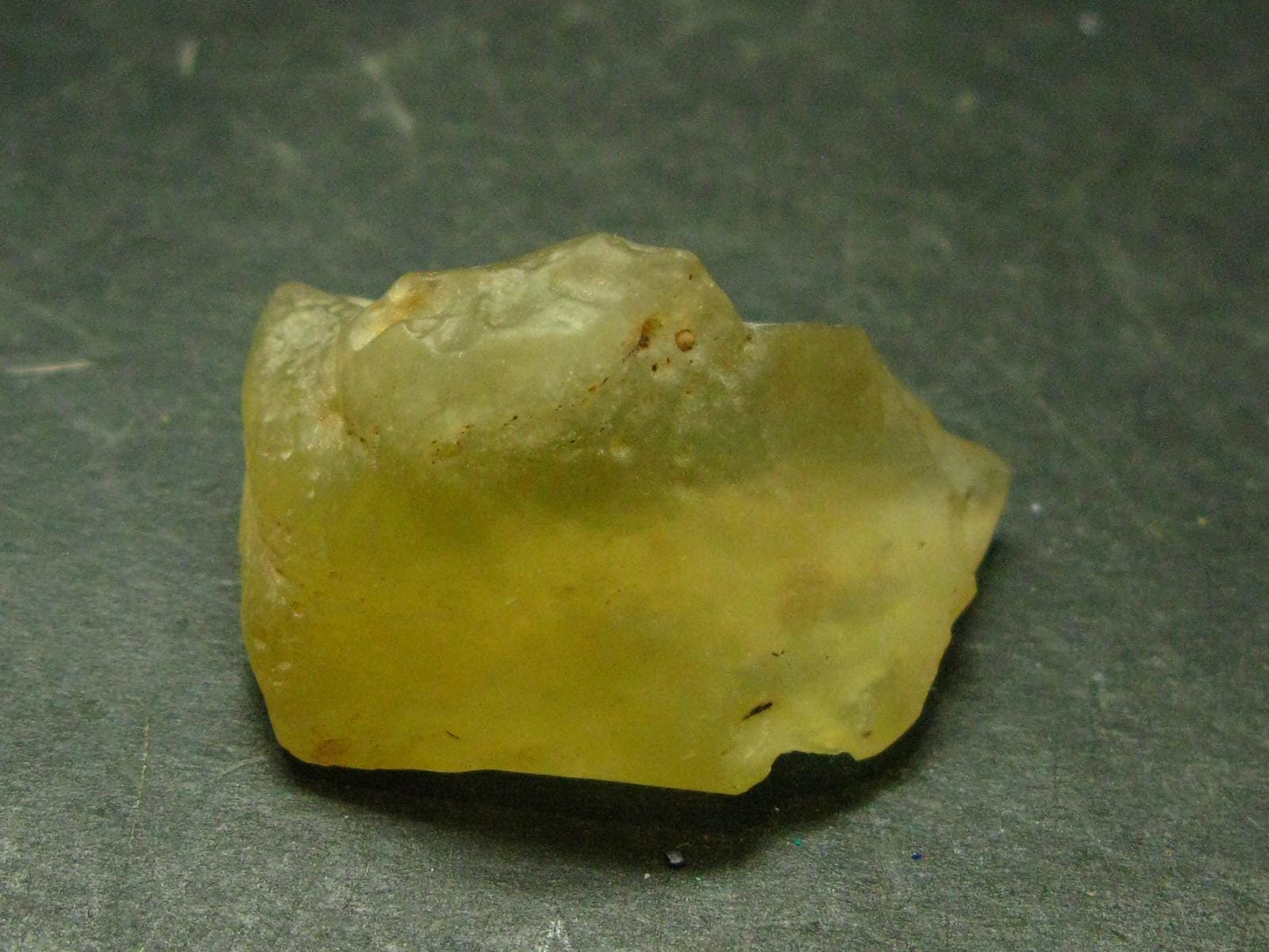 Nice Gem Libyan Tektite Raw Piece From Libya - 15.11 Grams - 1.4"