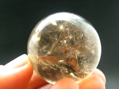 Natural color Smoky Quartz Sphere From Brazil - 1.4"