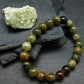 Vesuvianite Idocrase Genuine Bracelet ~ 7 Inches ~ 9mm Round Beads