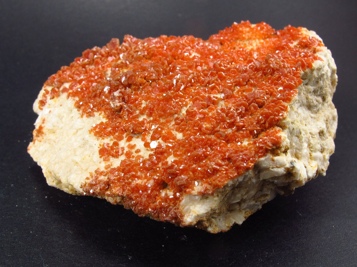Large Vanadinite Cluster From Morocco - 2.7"