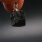 Rare Usambara Chrome Tourmaline Crystal Silver Pendant From Tanzania - 0.6" - 2.00 Grams